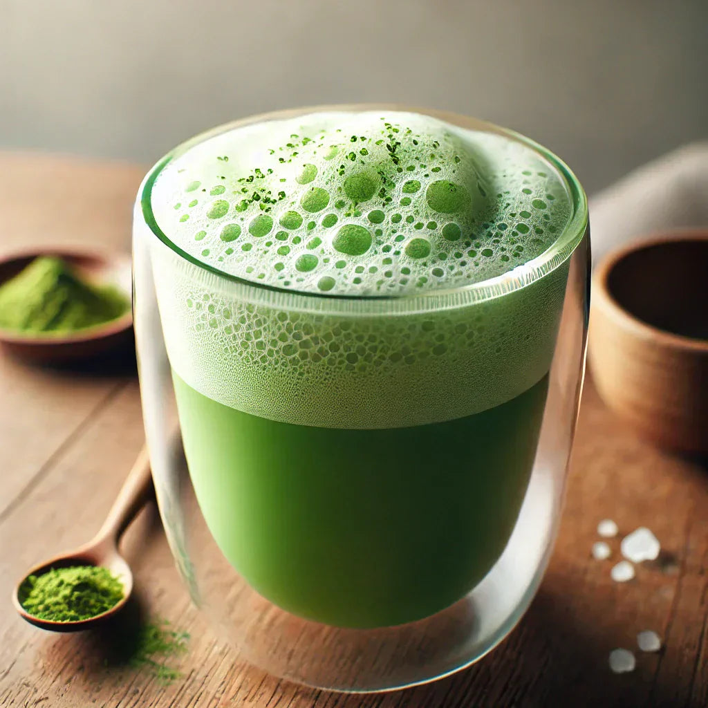Sea Salt Matcha + Protein Latte