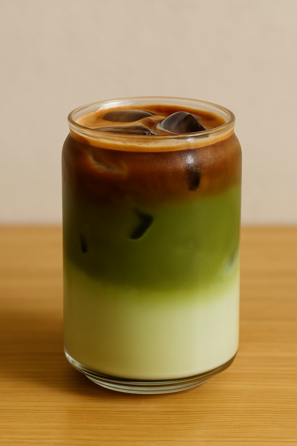 Dirty Matcha + Protein Latte