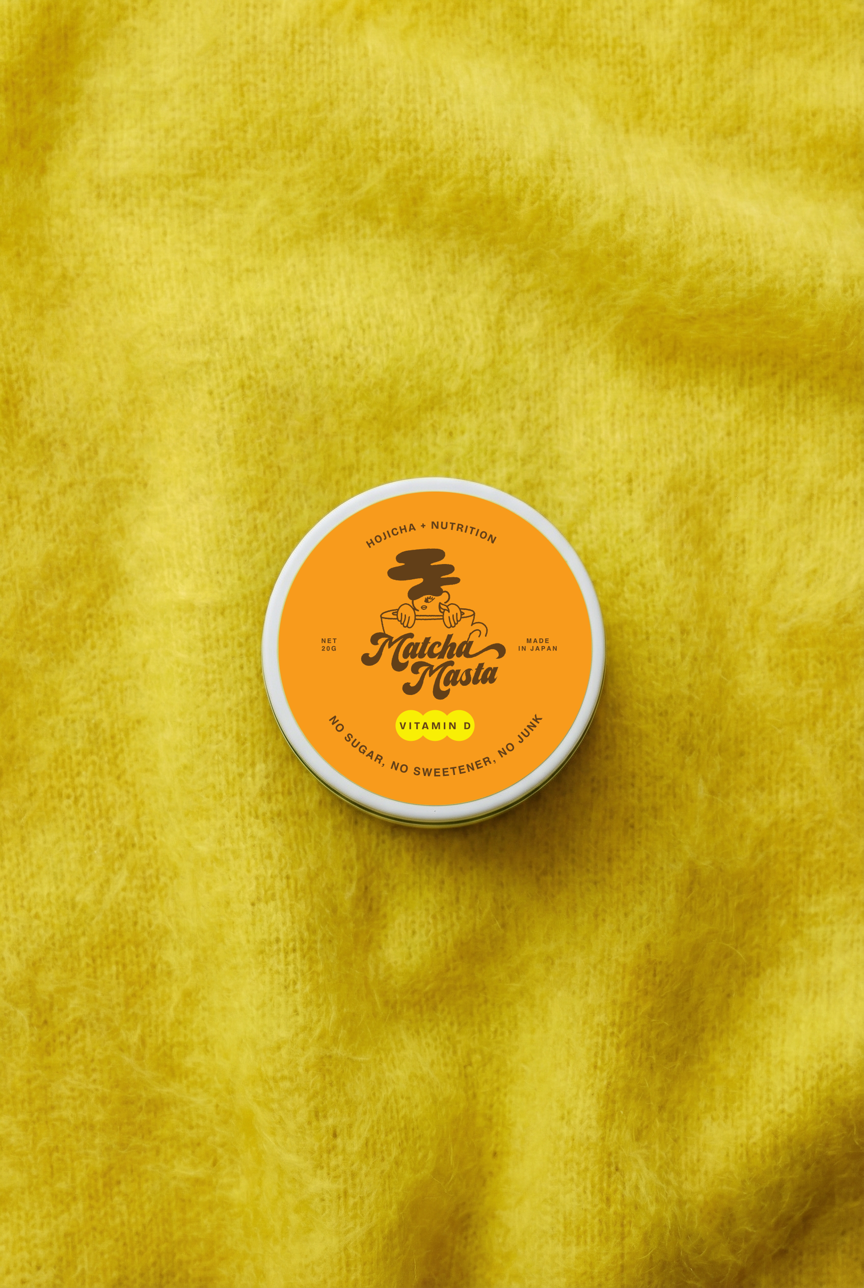 Mini Hojicha + Vitamin D (20g)