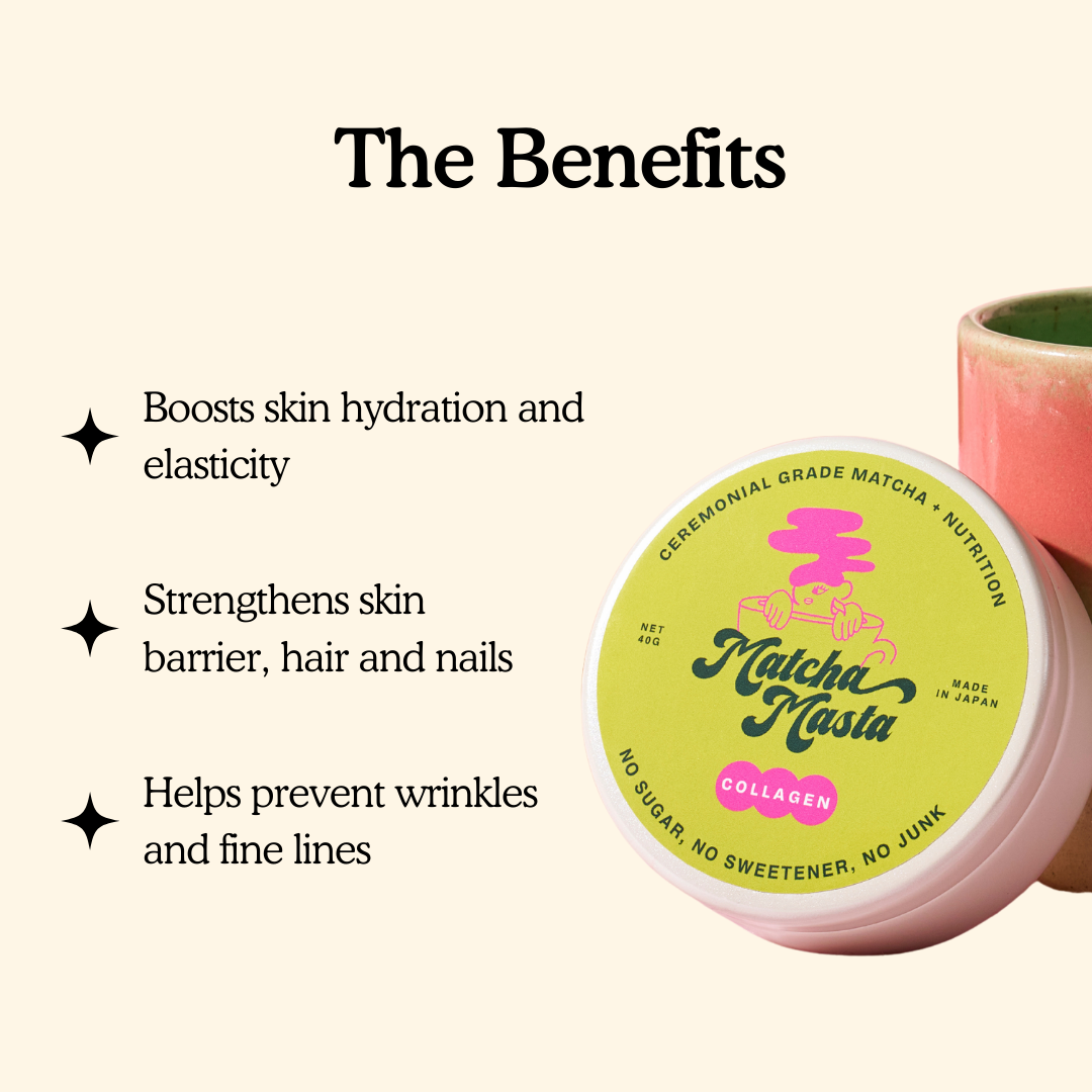 Matcha + Collagen 6-Piece Set: Lime Lush