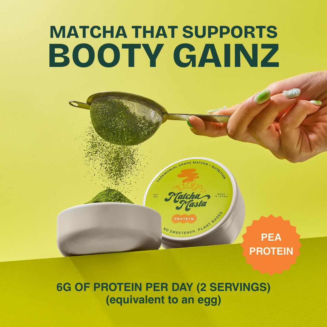 Matcha + Protein 3-Piece Set