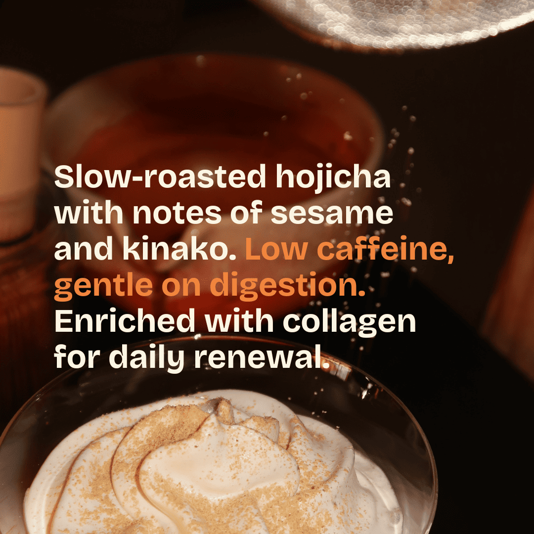 Hojicha + Collagen 6-Piece Set: Lime Lush