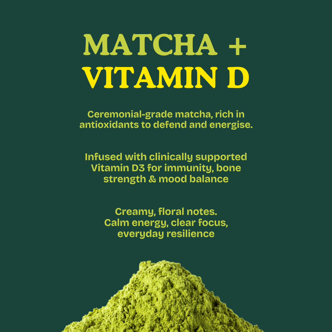 Matcha + Vitamin D 6-Piece Set: Lime Lush