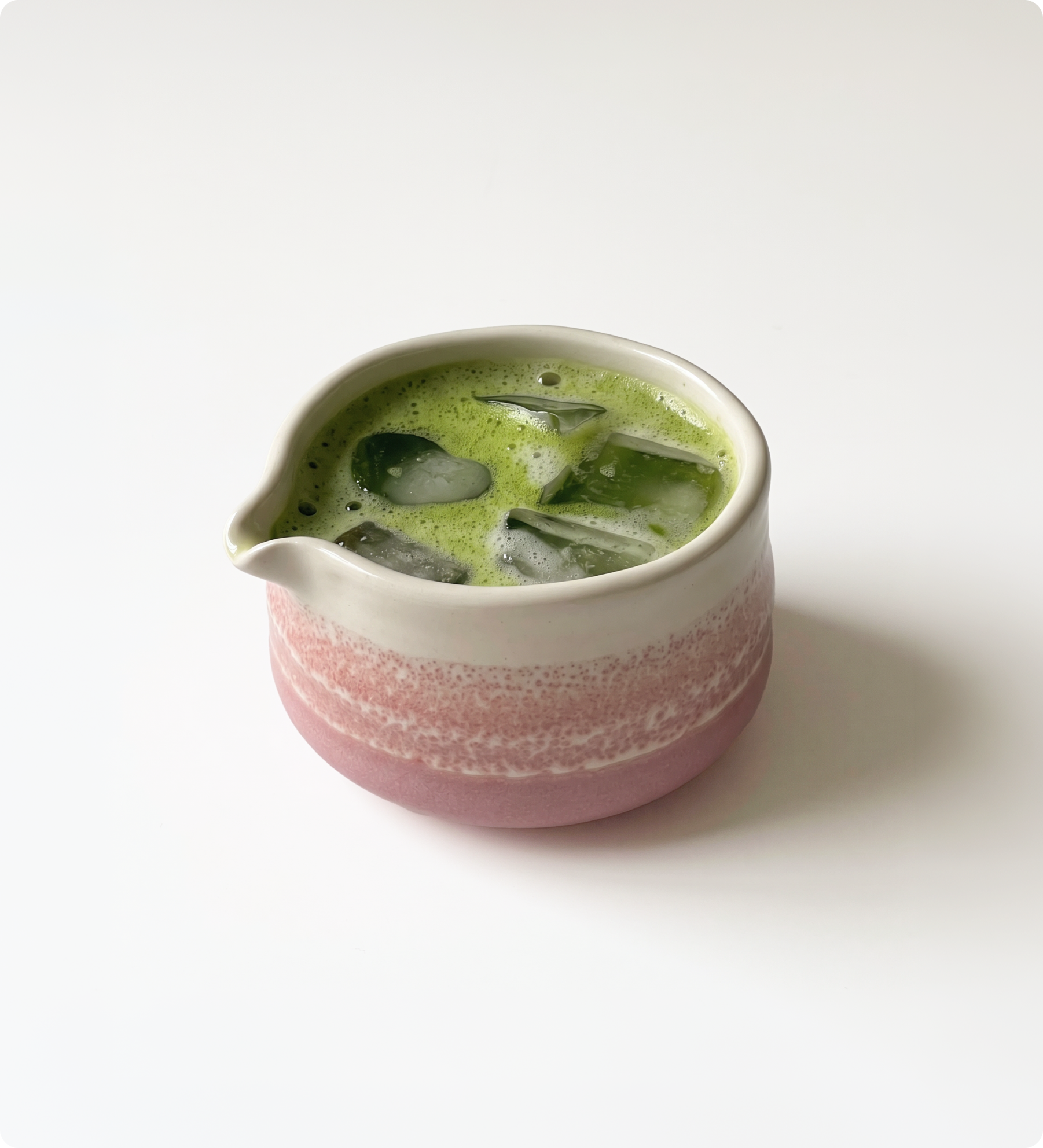 Pink Pomelo Ceramics Essentials: Matcha Bowl + Whisk Stand