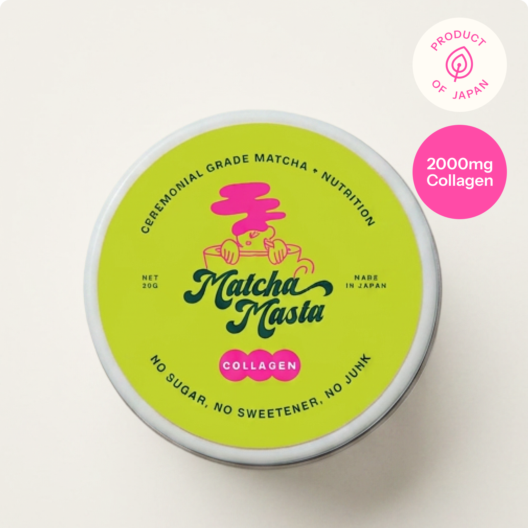 Matcha + Collagen (40g)