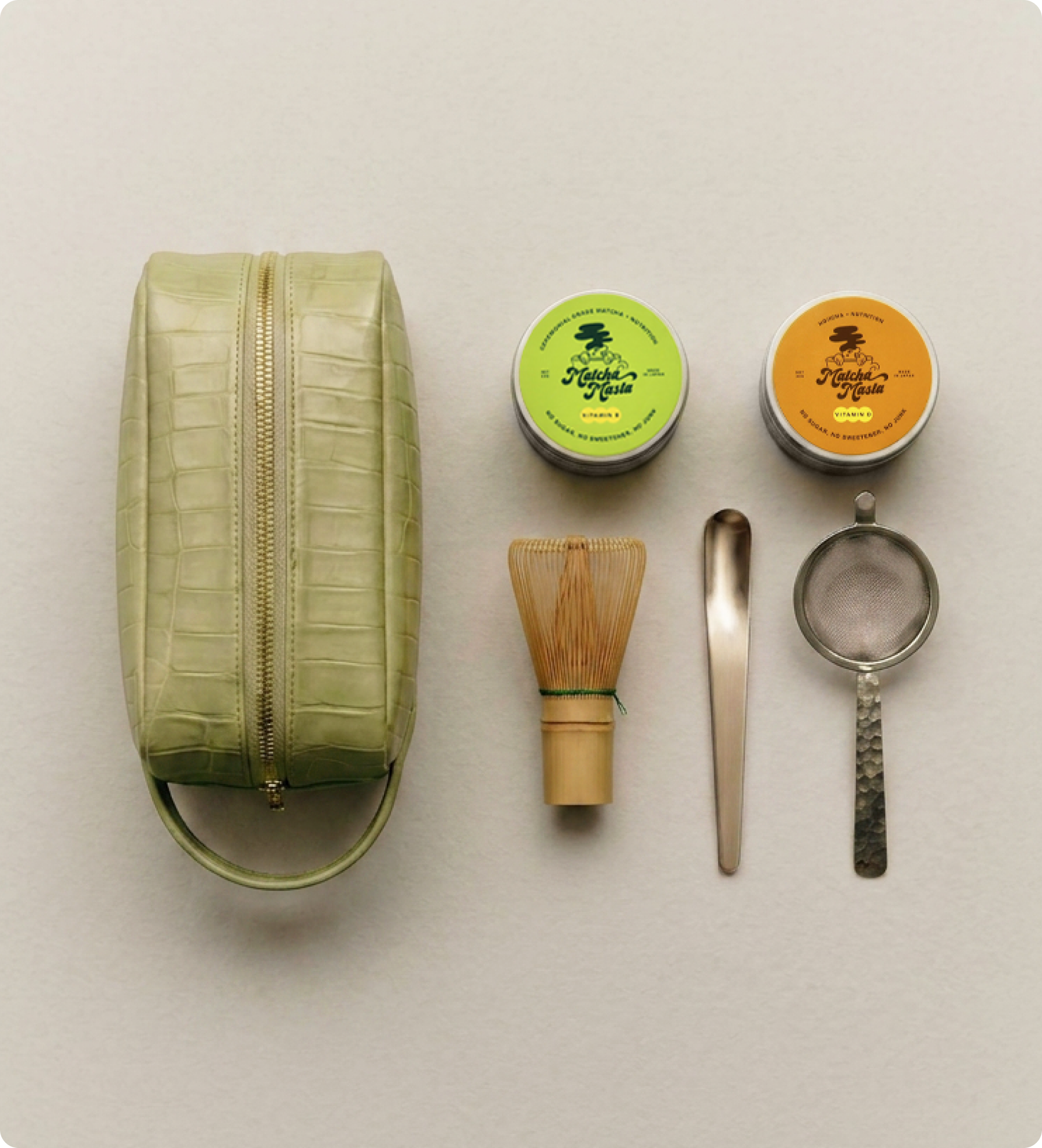 Matcha Masta Travel Kit: Mini Duo