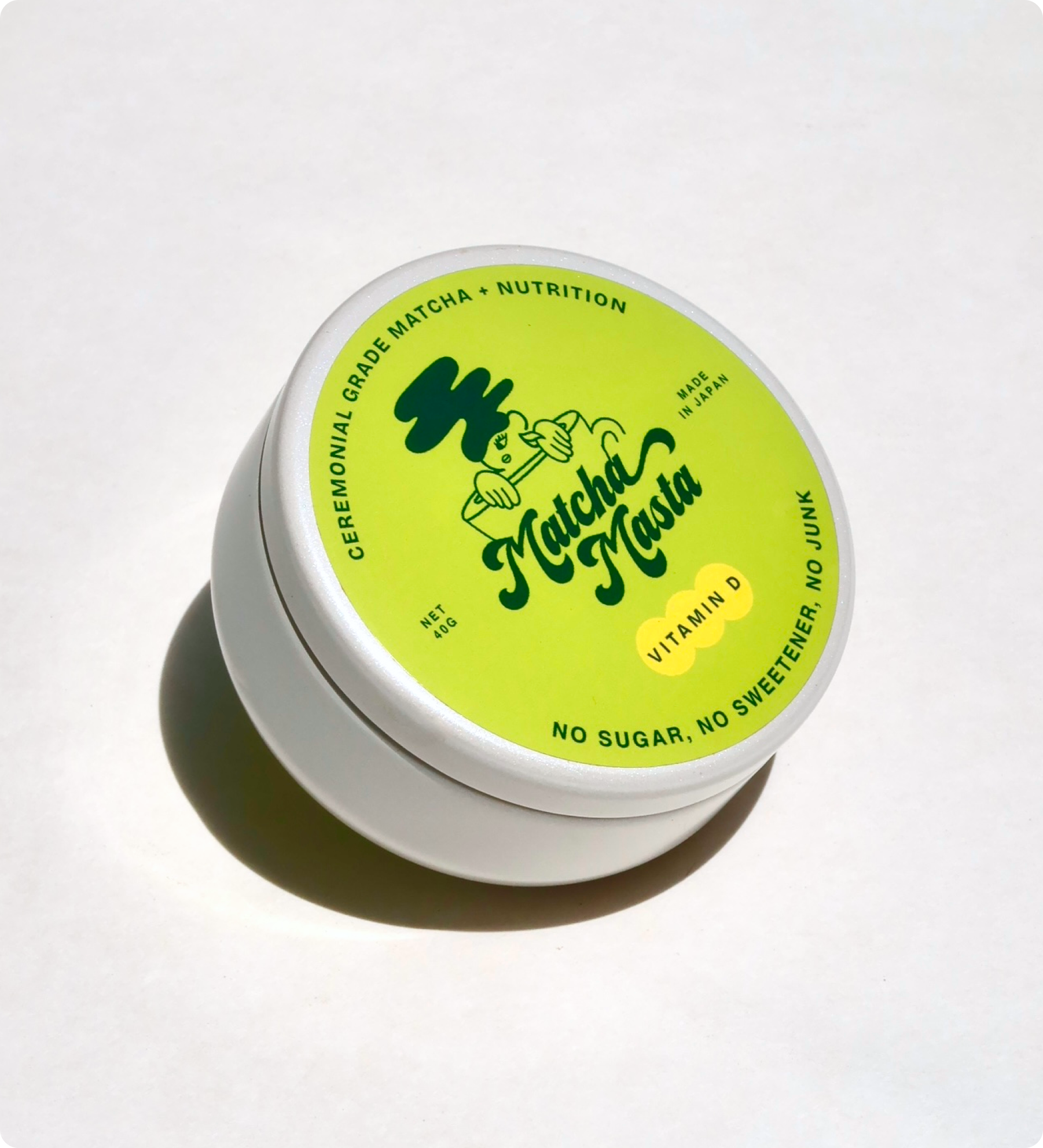 Matcha + Vitamin D (40g)