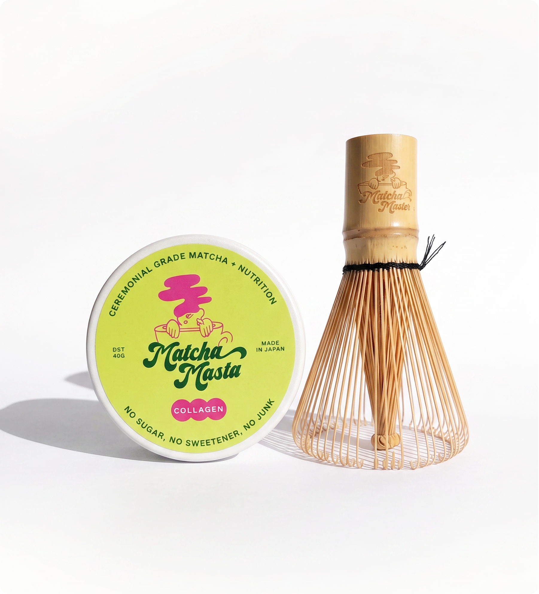 Matcha + Collagen 2-Piece Set