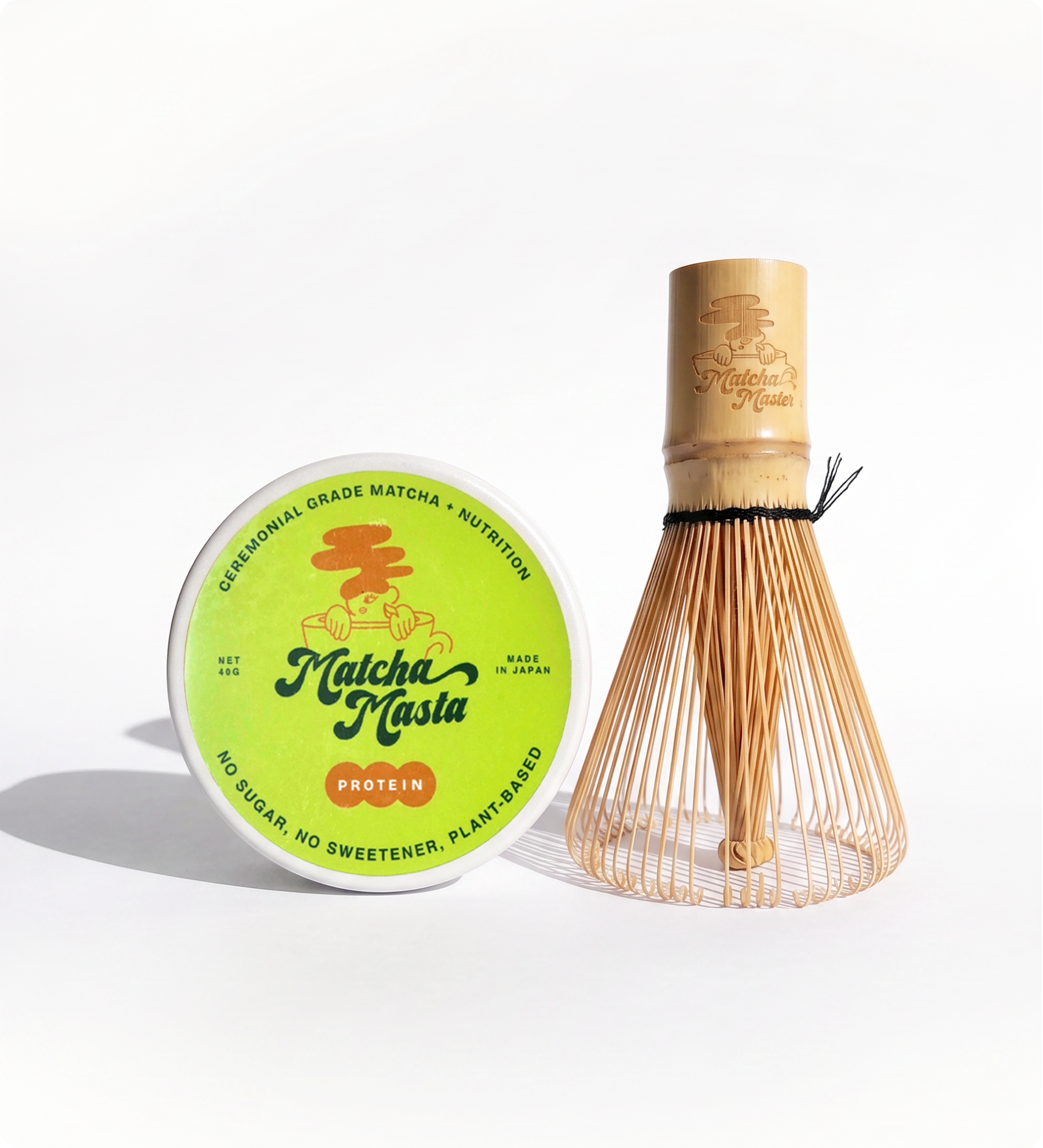 Matcha + Protein 2-Piece Set