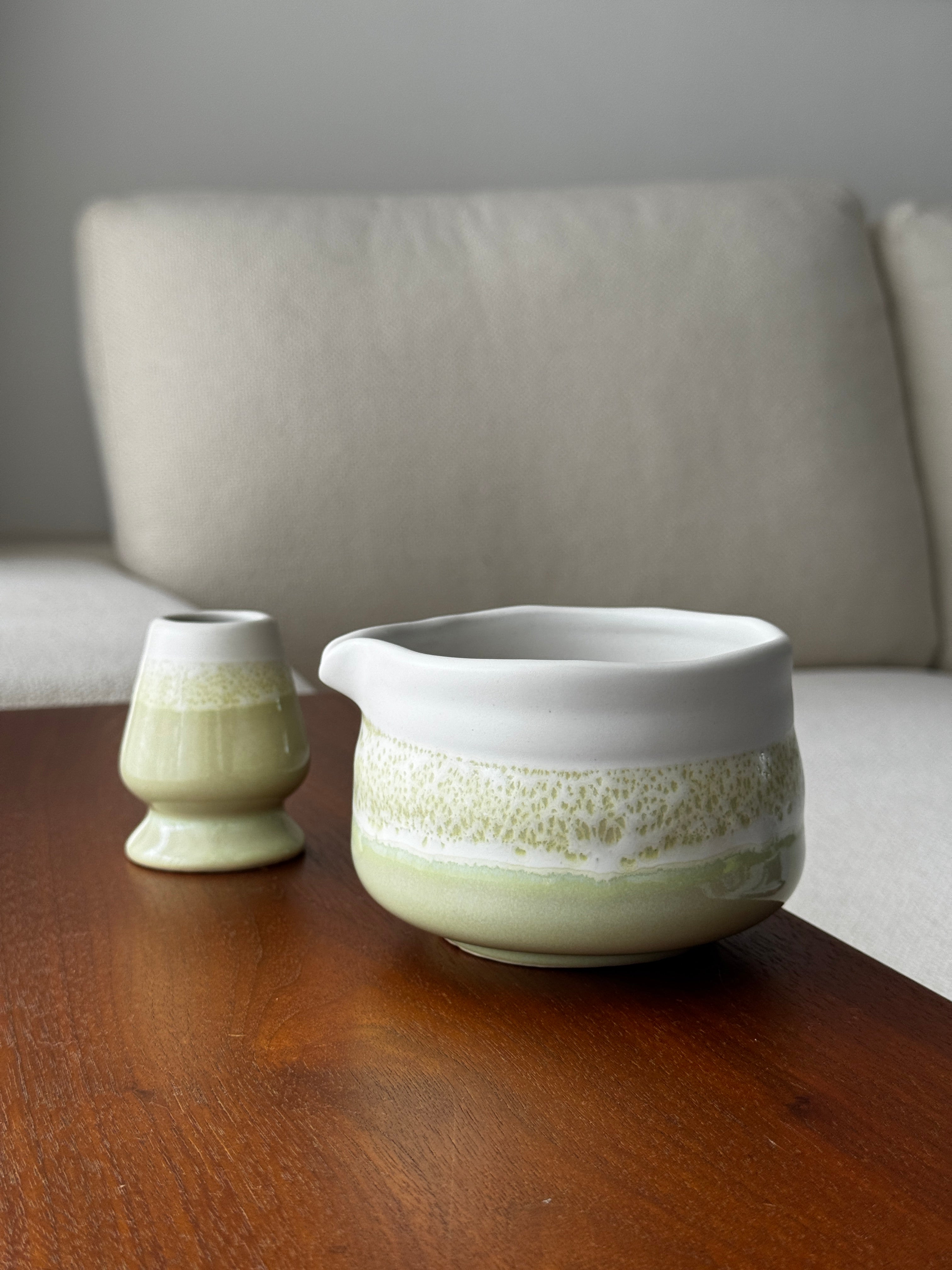 Hojicha + Collagen 6-Piece Set: Lime Lush