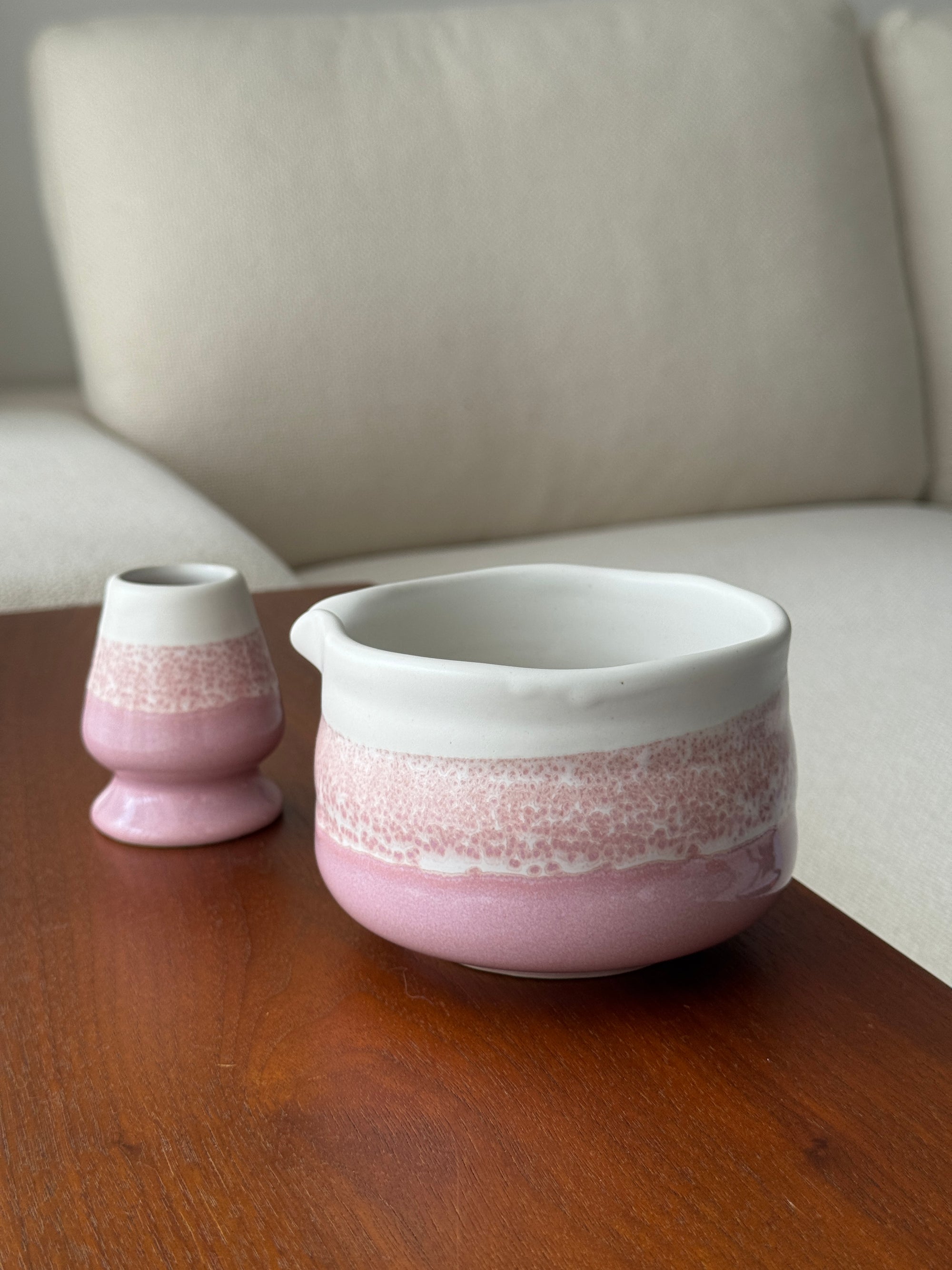 Matcha + Collagen 6-Piece Set: Pink Pomelo