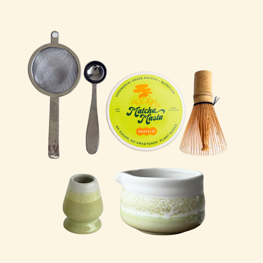 Matcha + Protein 6-Piece Set: Lime Lush