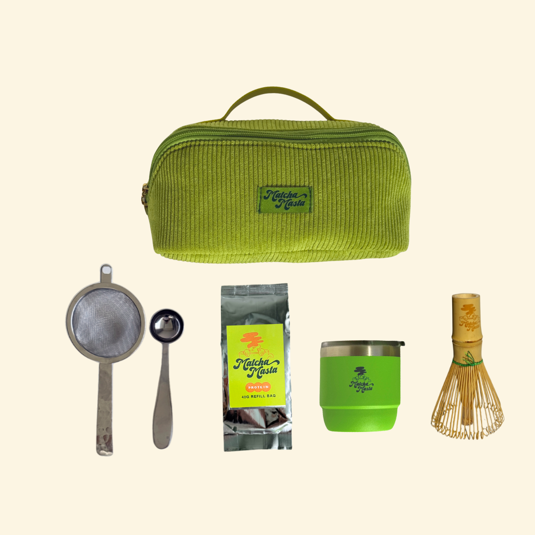 Matcha + Protein Complete Matcha Travel Kit