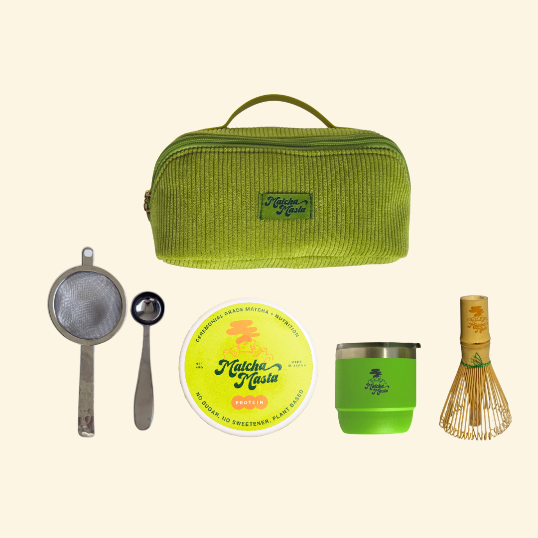 Matcha + Protein Complete Matcha Travel Kit