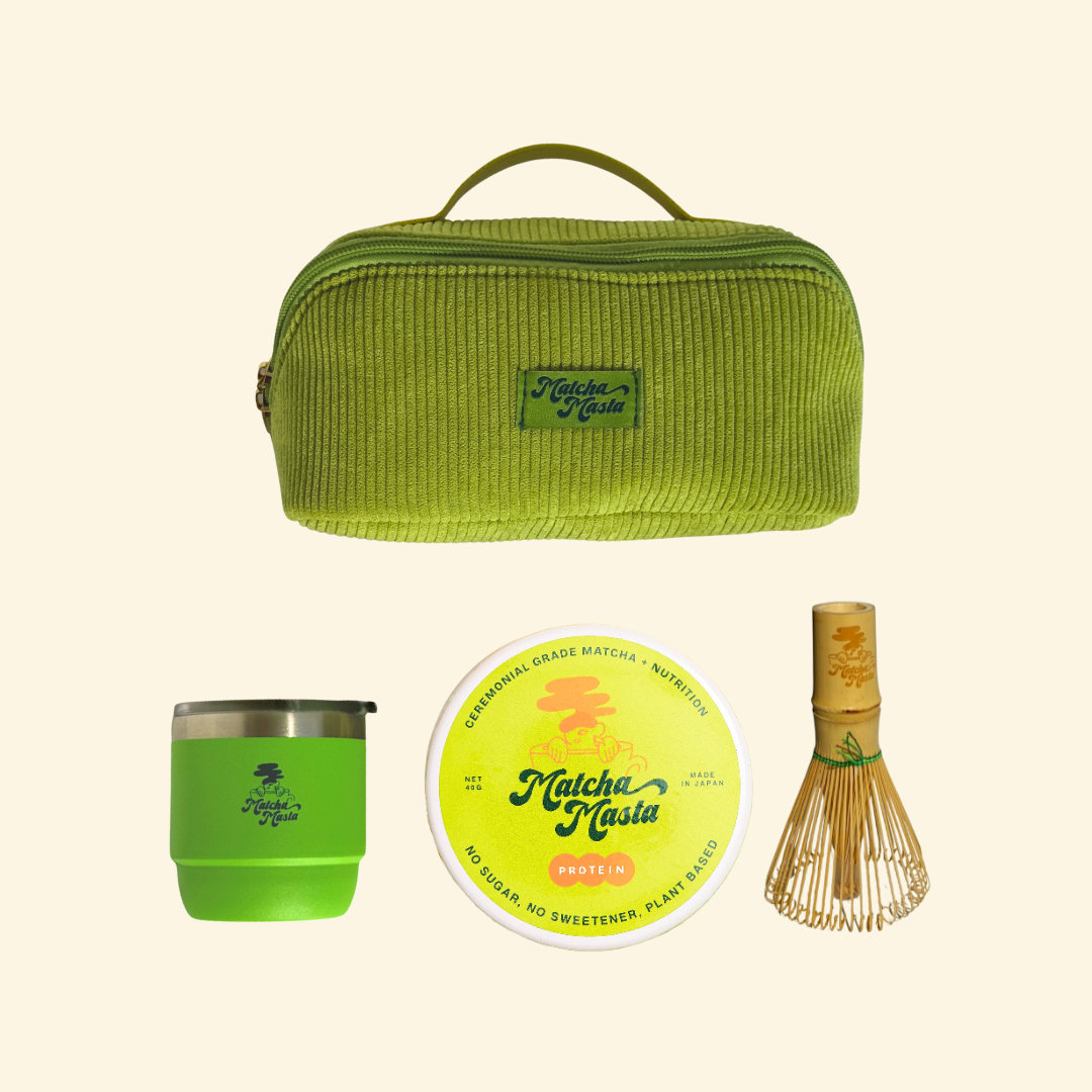 Matcha + Protein Lite Matcha Travel Kit