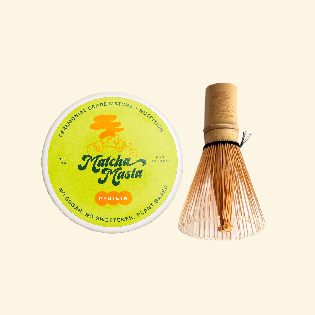 Matcha + Protein 2-Piece Set