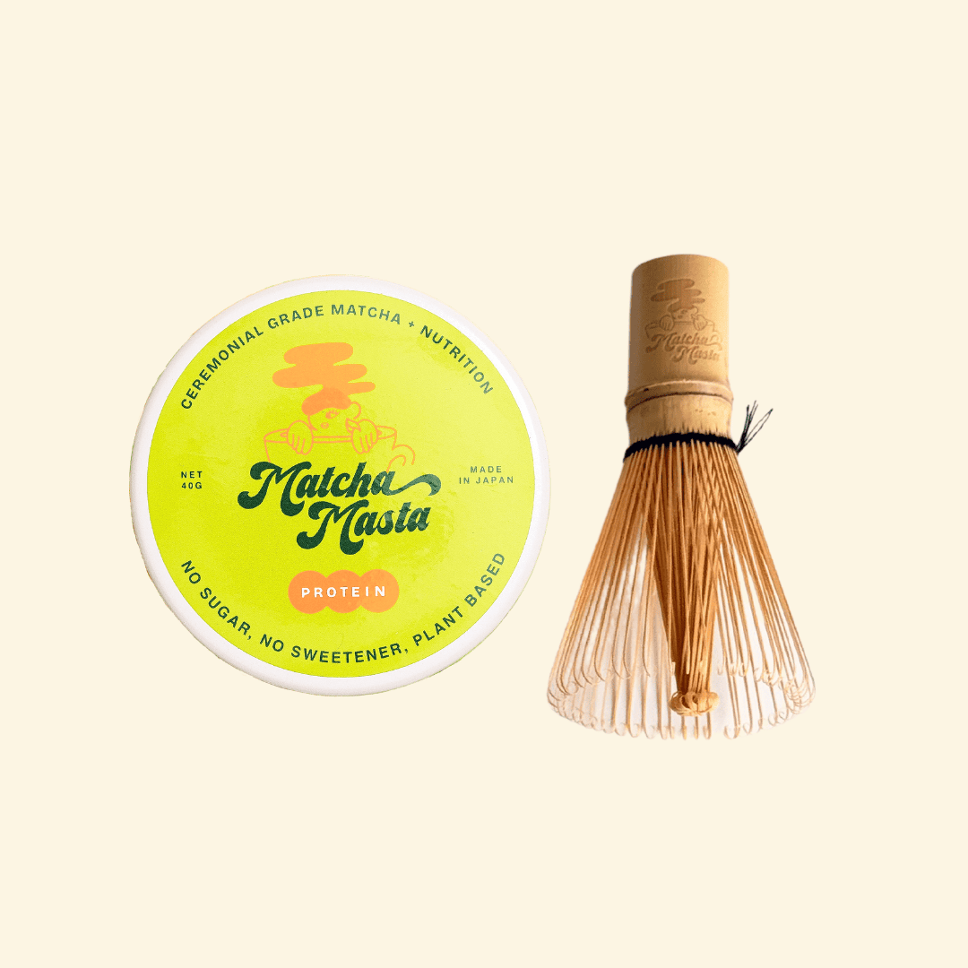 Matcha + Protein 2-Piece Set