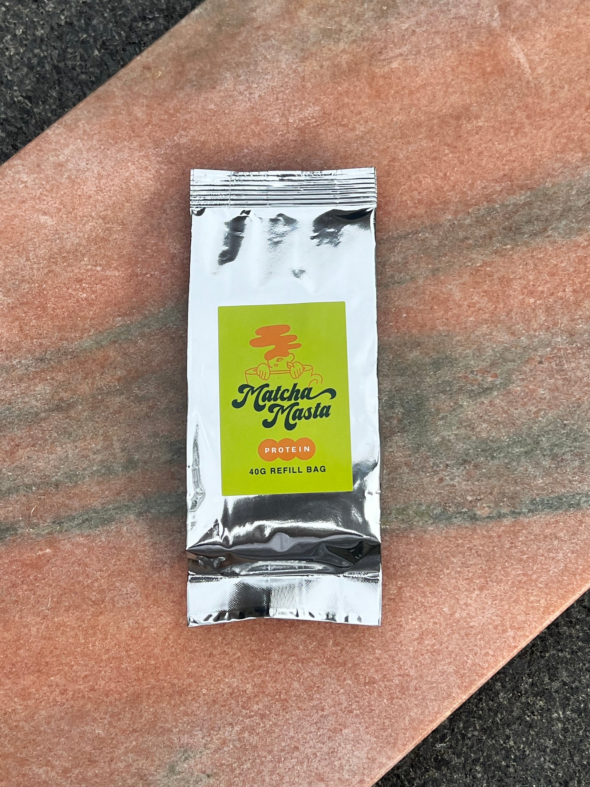 Matcha + Protein Refill Bag (40g)